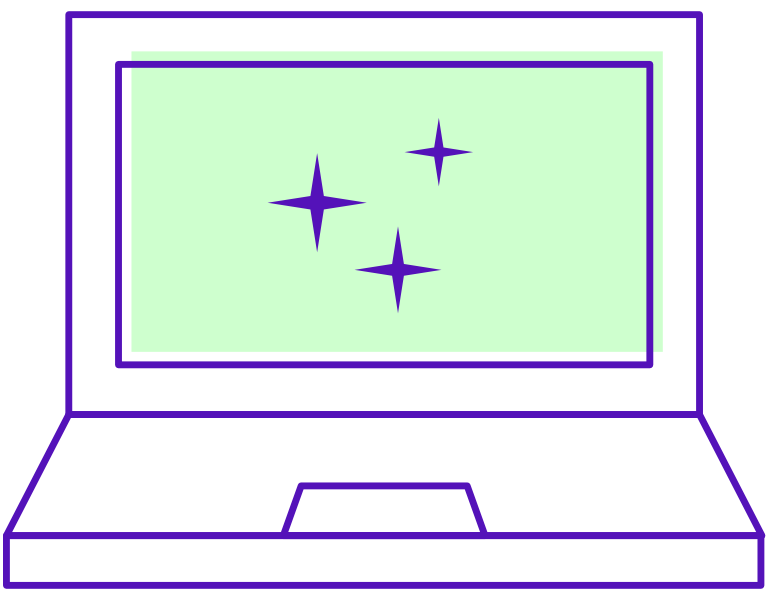 Icon digitales Design für Webseiten, Landing Pages, Sales Pages und Newsletter